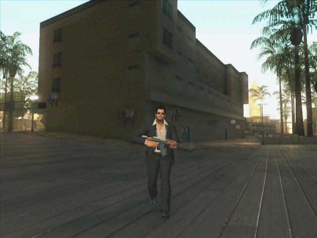 Frank West with glasses (Dead Rising 2: Off the Record)